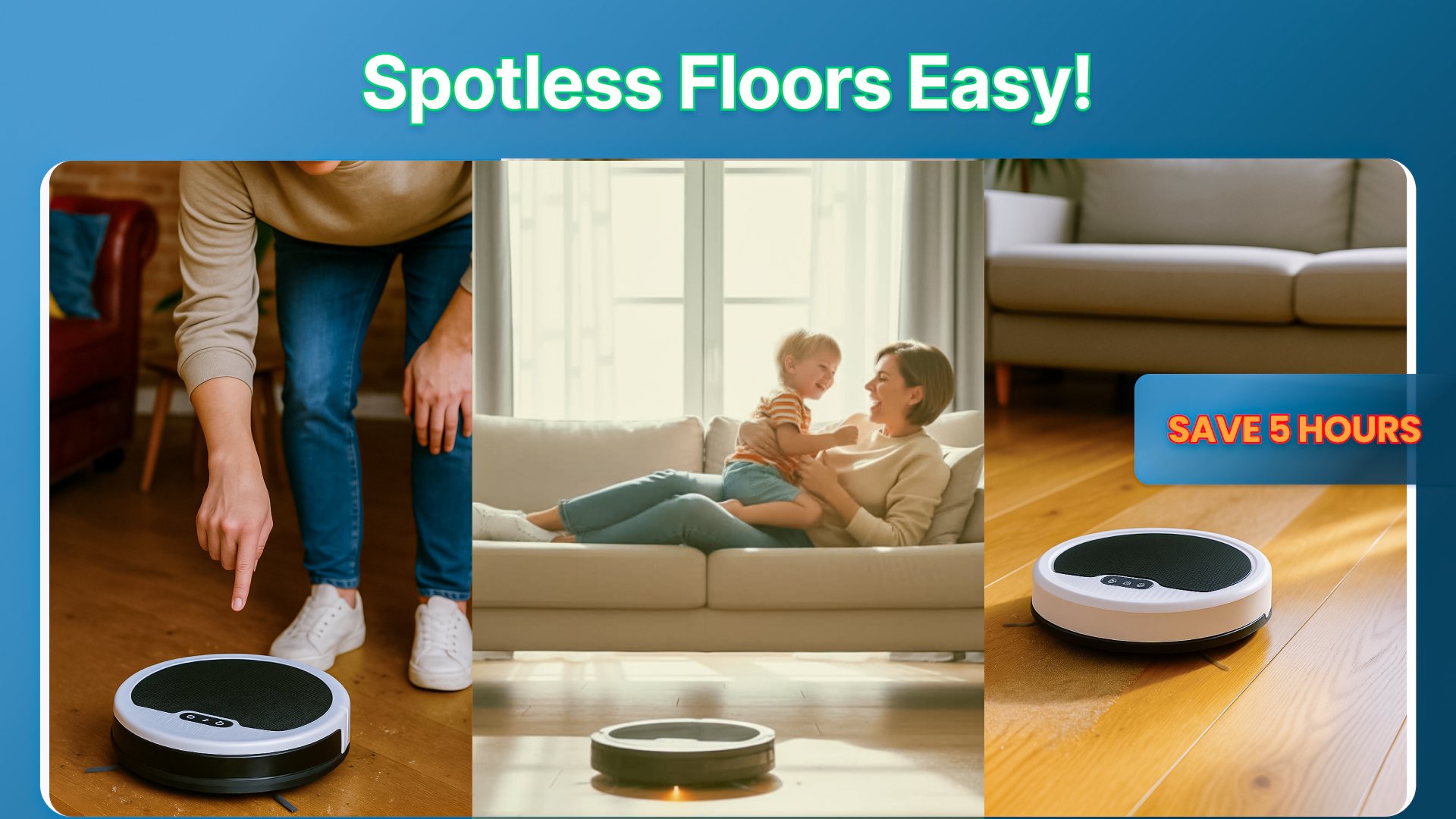 Set It and Forget It: How Robot Vacuums Save 5 Hours Weekly